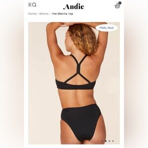 Andie Swim—The Marina Top NWT